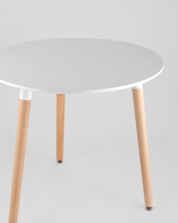 Стол DST круглый белый