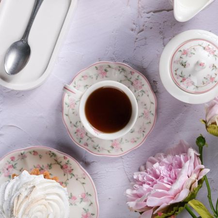 Кофейная пара 100 мл d 7,4 см h5,4 см Retro Ritz-La Vie En Rose Noble [6]