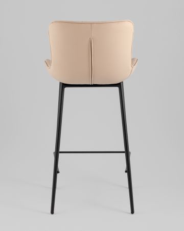 Стул полубарный Vault экокожа бежевый