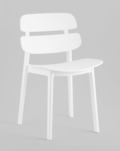 Стул обеденный Tony пластик белый