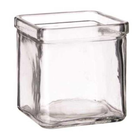 Банка для подачи квадратная 250 мл стекло 8*8*8 см P.L. Proff Cuisine