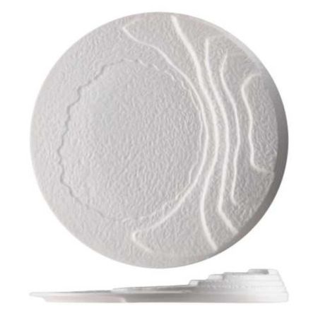 Тарелка d 31 см Oyster белая фарфор P.L. Proff Cuisine [6]