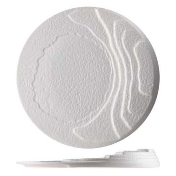 Тарелка d 31 см Oyster белая фарфор P.L. Proff Cuisine [6]