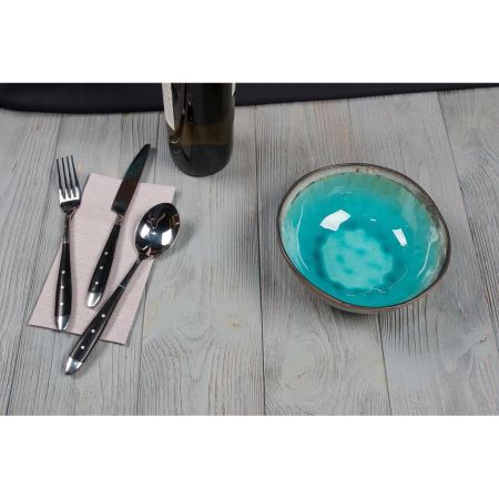 Салатник 300 мл d 17 см h6,5 см Blue Light Spider Silk Stockholm P.L. [6]