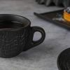 Кофейная пара 100 мл d 7 см h5,2 см Black Raw Wood P.L. Proff Cuisine [6]
