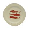 Тарелка d 27,3 см h2 см Red Fish Gray Frutti di Mare P.L. [6]