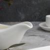 Соусник 160 мл 16,5*6,5 см с ручкой белый фарфор P.L. Proff Cuisine [6]