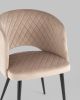 Стул-кресло Дарелл велюр бежевый