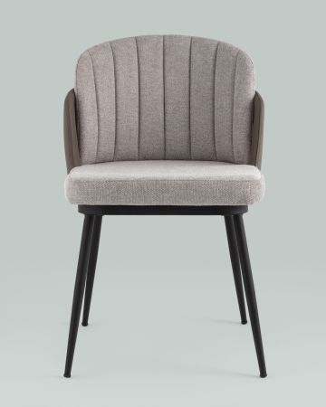 Стул Пенелопа рогожка серый