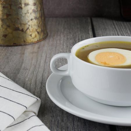 Бульонная пара 320 мл d 11 см h5,5 см белая Glory Stackable P.L. Proff Cuisine [6]