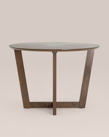 Стол обеденный KAY 110*110 орех