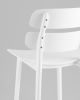 Стул обеденный Tony пластик белый