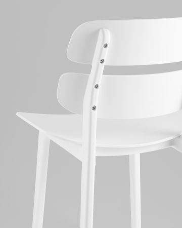 Стул обеденный Tony пластик белый
