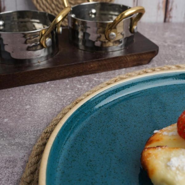 Тарелка с бортом d 23,4 см h1,7 см Mountain Blue Taiga P.L. Proff Cuisine [6]