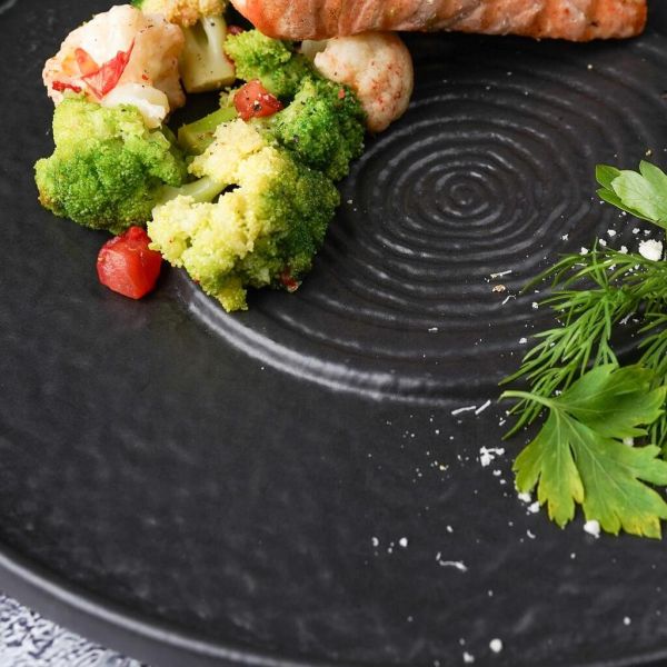 Блюдо круглое d 30 см h2 см Black Raw Stellar P.L. Proff Cuisine [1]