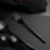 Вилка столовая 19 см матовая черный цвет Black Sapporo PVD P.L. - Davinci [12]