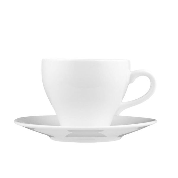 Чайная пара 200 мл белая d 8,5 см h7,2 см фарфор P.L. Proff Cuisine [4]