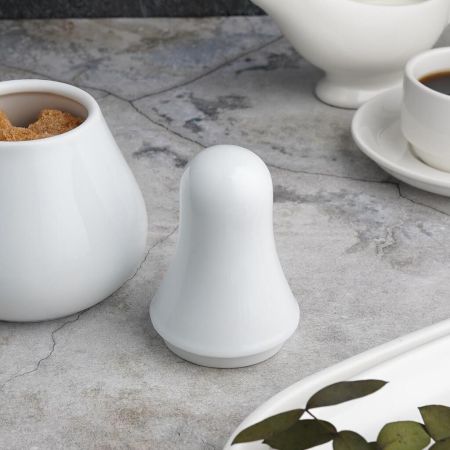 Сахарница 350 мл d 10 см h15,5 см SENS белая фарфор P.L. Proff Cuisine [1]