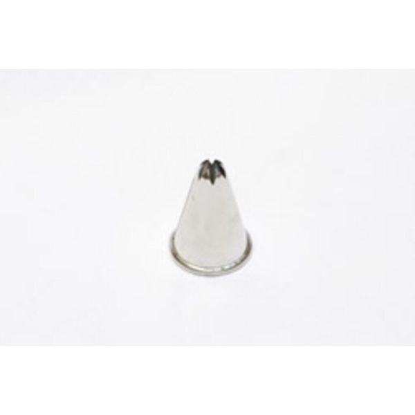 Насадка для кондитерского мешка "Закрытая звезда", 6 мм, h 5 см, d 3,5 см, металл, P.L.