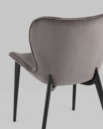 Стул Гамми велюр темно-серый