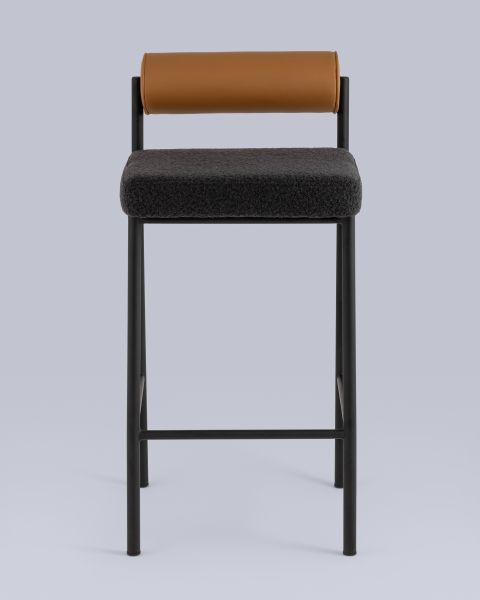 Стул полубарный Балла темно-серый