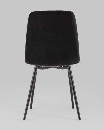 Стул Oliver велюр черный