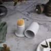 Стаканчик для зубочисток 4,5*6 см с крышкой белый фарфор P.L. Proff Cuisine [6]