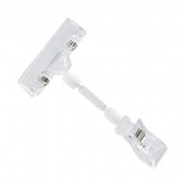 Держатель для ценников карточек табличек 8*2,6*16(h) см, на прищепке набор 10 шт. Garcia De Pou