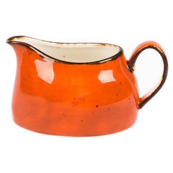 Соусник 200 мл 12*5,8 см с ручкой фарфор Orange Sky Fusion P.L. Proff Cuisine [1]