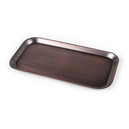 Блюдо прямоугольное 33*17 см (поднос) "Antique" h1,5 см нерж. под медь P.L. Proff Cuisine