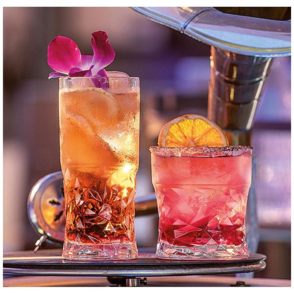 Стакан Хайбол 320 мл хр. стекло Sound Funky d 7 см h15,5 см RCR [6]