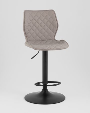 Стул барный Dome экокожа серый