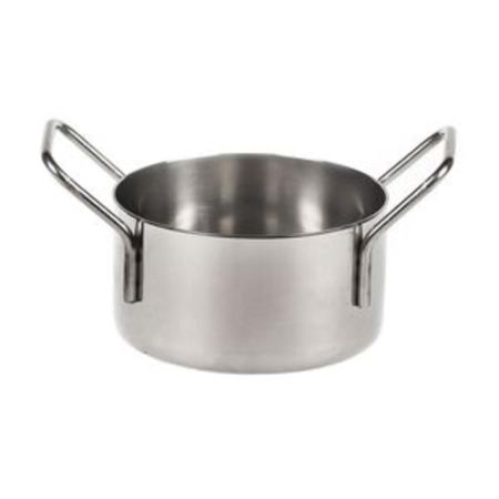 Кастрюля для подачи 11 см h6,2 см 550 мл круглая нерж. P.L. Proff Cuisine