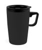 Термокружка 0.33 л черная, пластик и нержавеющая сталь