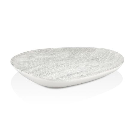 Тарелка 19*16,5 см овальная Ombra Island Gray By Bone Innovation [6]
