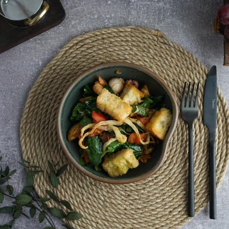 Салатник 420 мл 16,5*15,5 см h5,2 cм Village Purple New Brown Taiga P.L. [4]