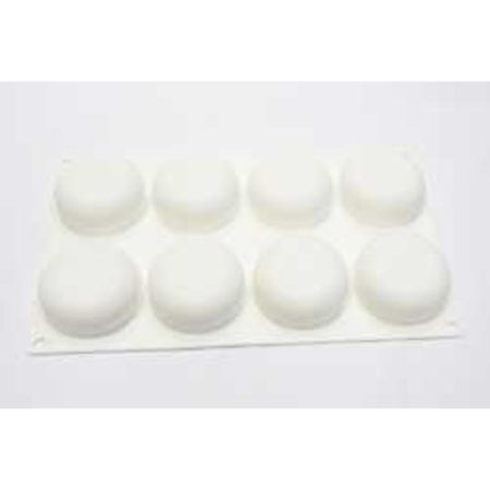 Форма кондитерская "Круг" 8 ячеек 68*68*26 мм силикон P.L.