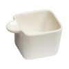 Соусник 70 мл 7,5*6 см h4,5 см Mini Mix с ручкой белый фарфор P.L. Proff Cuisine [6]