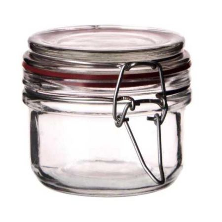 Банка для подачи и хранения 135 мл стекло с крышкой и бугельным замком d 7,7 см h6,7 см P.L.