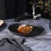 Блюдо овальное 33*25 см h2,7 см Smooth Black Raw Stellar P.L. Proff Cuisine [1]