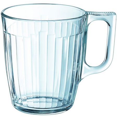 Кружка 400 мл. d=82 мм. h=123 мм. прозрач. Нуэво Эмпайр /6/912/