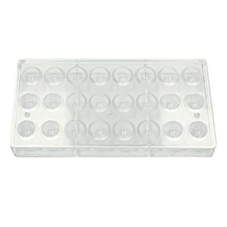 Форма для шоколада "Полусфера", 24 ячейки 24*12 мм, поликарбонат, P.L. Proff Cuisine