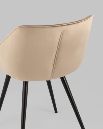 Стул Мэйсон велюр капучино