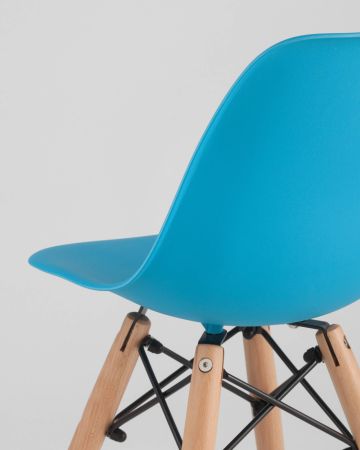 Стул Eames DSW детский голубой