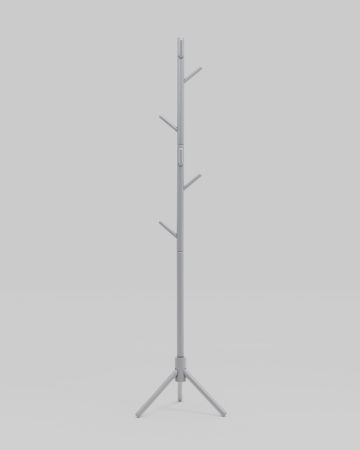 Вешалка напольная Hook серый