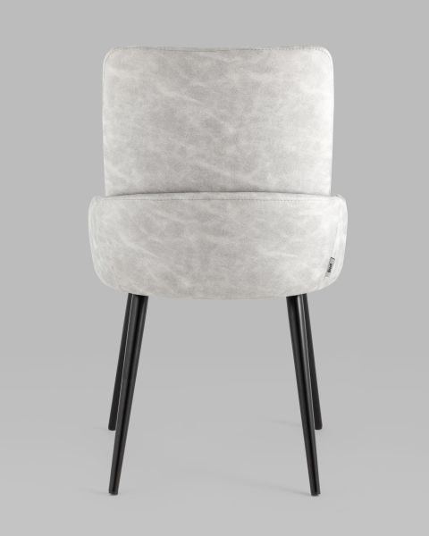 Стул Мюнхен искусственная замша светло-серый