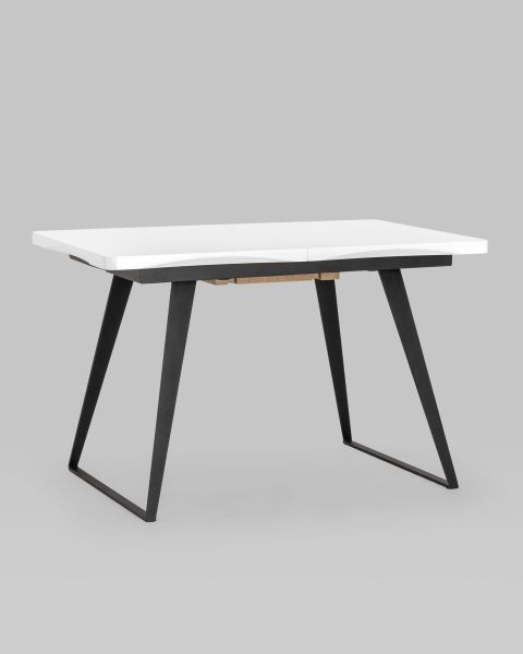 Стол обеденный Йорк раскладной 120-160*80 белый