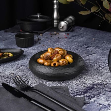 Блюдо круглое d 15 см h4 см Black Raw Stellar P.L. Proff Cuisine [4]