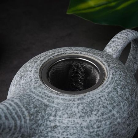 Чайник 700 мл с ситом d 12,8 см h10,2 см Stone Untouched Taiga P.L. Proff Cuisine [1]