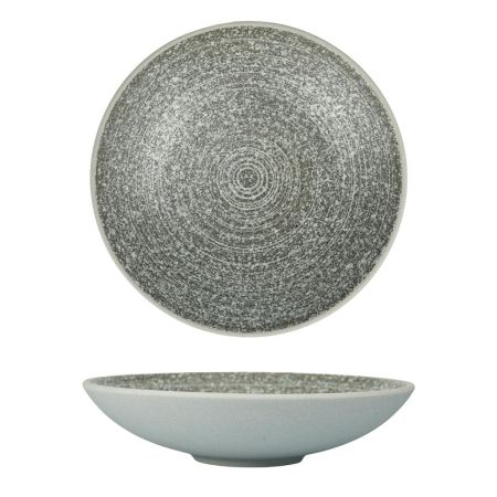 Салатник 850 мл d 23,6 см h5,8 см глазурь Glossy Stone Untouched Taiga P.L. Proff Cuisine [1]